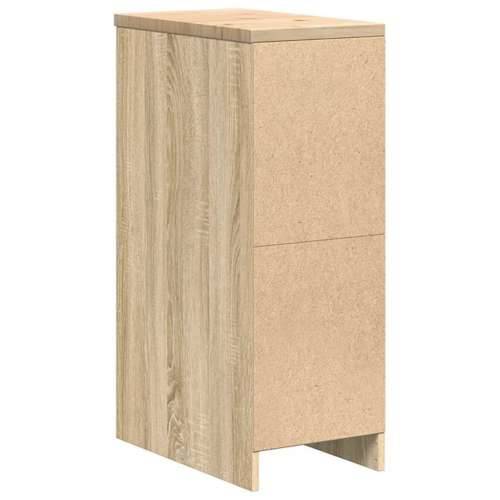 Garažni ormar za odlaganje 30x51x85 cm masivne borovine - sonoma hrast 30 x 51 x 85 cm 1 1 drvena vrata Cijena