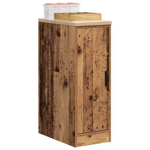 Garažni ormar za odlaganje 30x51x85 cm masivne borovine - Staro drvo 30 x 51 x 85 cm 1 1 drvena vrata Cijena