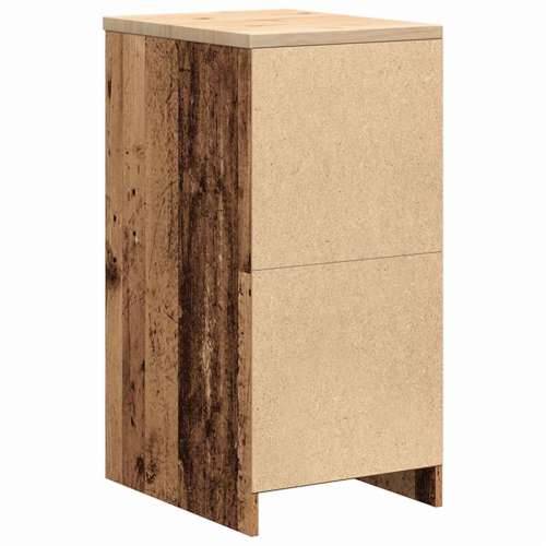 Garažni ormar za odlaganje 40x51x85 cm masivne borovine - Staro drvo 40 x 51 x 85 cm 1 1 drvena vrata Cijena