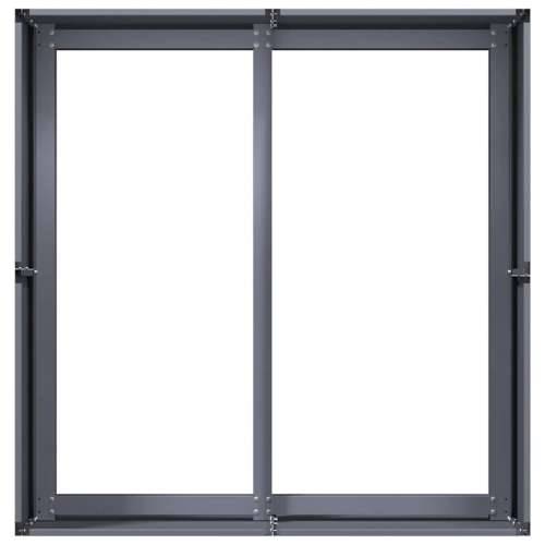 Sadilica antracit 80x80x40 cm od hladno valjanog čelika - Antracit 80 x 80 x 40 cm 1 Cijena