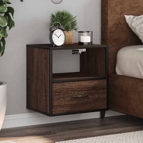 Zidni noćni ormarići 2 kom smeđi hrast 40x31x39,5 cm - Smeđi hrast 2 Cijena