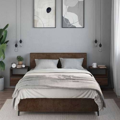 Zidni noćni ormarići 2 kom smeđi hrast 40x31x39,5 cm - Smeđi hrast 2 Cijena