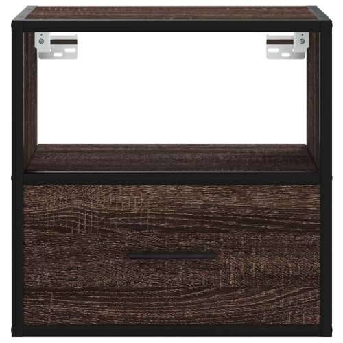 Zidni noćni ormarići 2 kom smeđi hrast 40x31x39,5 cm - Smeđi hrast 2 Cijena