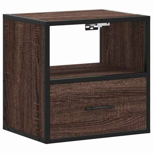 Zidni noćni ormarići 2 kom smeđi hrast 40x31x39,5 cm - Smeđi hrast 2 Cijena