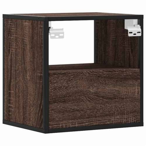 Zidni noćni ormarići 2 kom smeđi hrast 40x31x39,5 cm - Smeđi hrast 2 Cijena