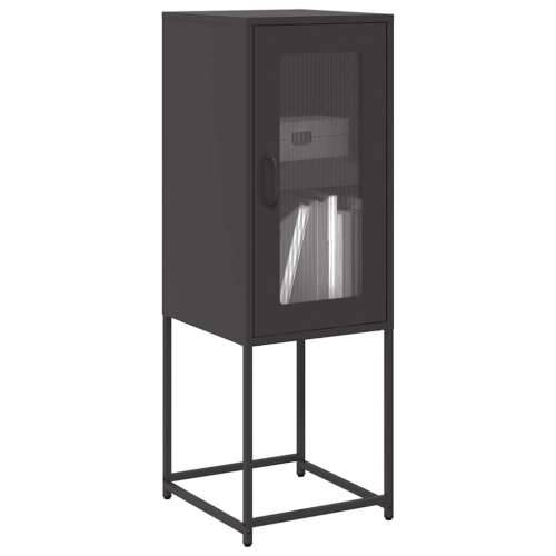 Komoda crna 36x39x107 cm Hladno valjani čelik - Crna 1 Cijena