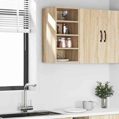 Viseći ormar “Riga” sonoma hrast 30x29,5x60 cm izrađeno drvo - sonoma hrast 30 x 29.5 x 60 cm 1 1x hanging cabinet (4 shelves) Cijena