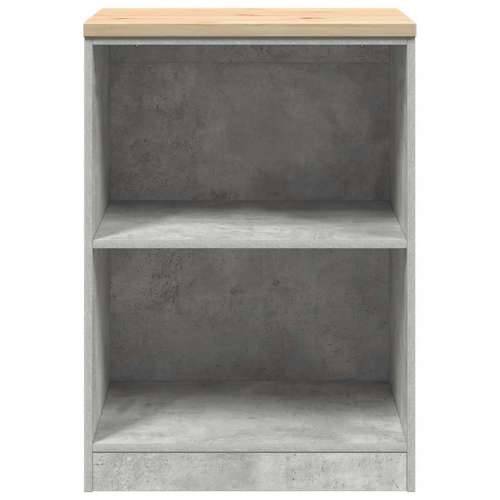 Garažni ormar za odlaganje 60x51x85 cm masivne borovine - Beton siva 60 x 51 x 85 cm 1 2 police Cijena