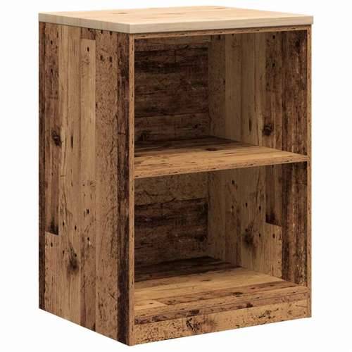 Garažni ormar za odlaganje 60x51x85 cm masivne borovine - Staro drvo 60 x 51 x 85 cm 1 2 police Cijena