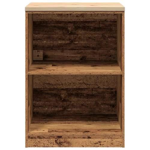 Garažni ormar za odlaganje 60x51x85 cm masivne borovine - Staro drvo 60 x 51 x 85 cm 1 2 police Cijena