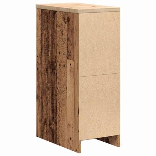 Garažni ormar za odlaganje 30x51x85 cm masivne borovine - Staro drvo 30 x 51 x 85 cm 1 4 ladice 4 zásuvky Cijena
