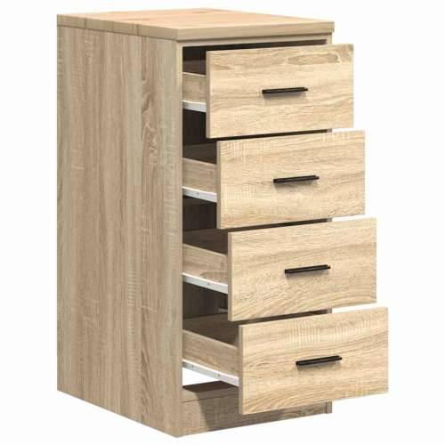 Garažni ormar za odlaganje 40x51x85 cm masivne borovine - sonoma hrast 40 x 51 x 85 cm 1 4 ladice 4 zásuvky Cijena