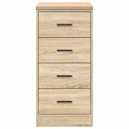 Garažni ormar za odlaganje 40x51x85 cm masivne borovine - sonoma hrast 40 x 51 x 85 cm 1 4 ladice 4 zásuvky Cijena