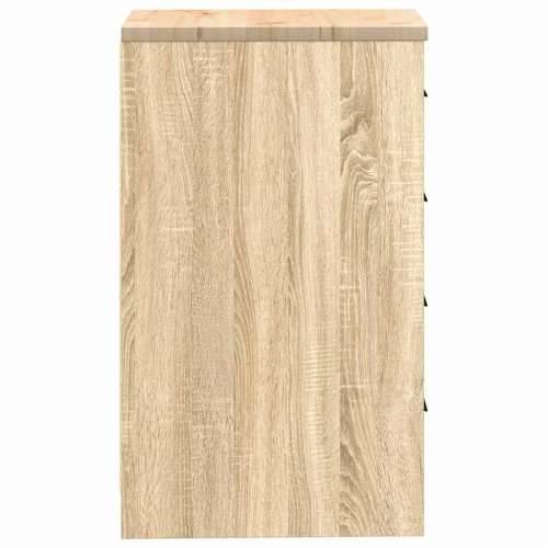 Garažni ormar za odlaganje 40x51x85 cm masivne borovine - sonoma hrast 40 x 51 x 85 cm 1 4 ladice 4 zásuvky Cijena
