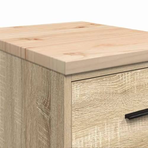 Garažni ormar za odlaganje 40x51x85 cm masivne borovine - sonoma hrast 40 x 51 x 85 cm 1 4 ladice 4 zásuvky Cijena