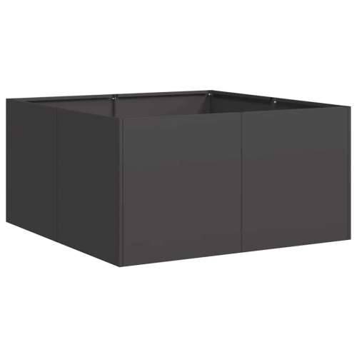 Sadilica crna 80x80x40 cm od hladno valjanog čelika - Crna 80 x 80 x 40 cm 1 Cijena