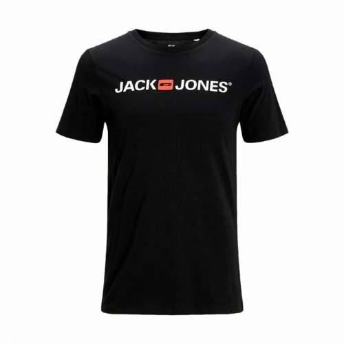 Muška Majica Kratkih Rukava JJECORP LOGO TEE SS Jack & Jones 12137126 Crna (M) (1 kom.) Cijena