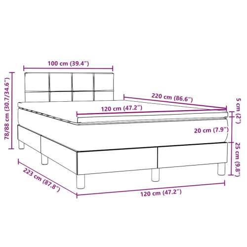 Box Spring krevet s madracem ružičasti 120x220 cm samt - Ružičasta 120 x 220 cm Blok s kvadratima Cijena