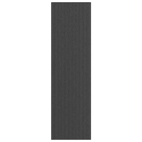 Otirač prugasti crni i sivi 115 x 400 cm - 115 x 400 cm 1 Cijena