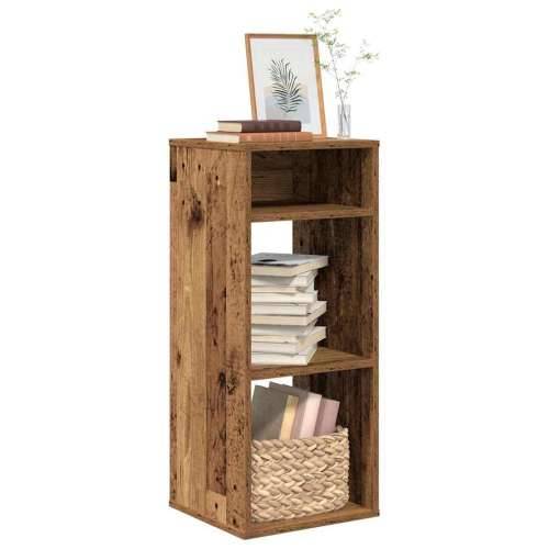 Ormarić za knjige boja drva 34x31x80 cm konstruirano drvo - Staro drvo 34 x 31 x 80 cm 1 Cijena