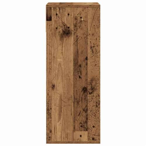 Ormarić za knjige boja drva 34x31x80 cm konstruirano drvo - Staro drvo 34 x 31 x 80 cm 1 Cijena