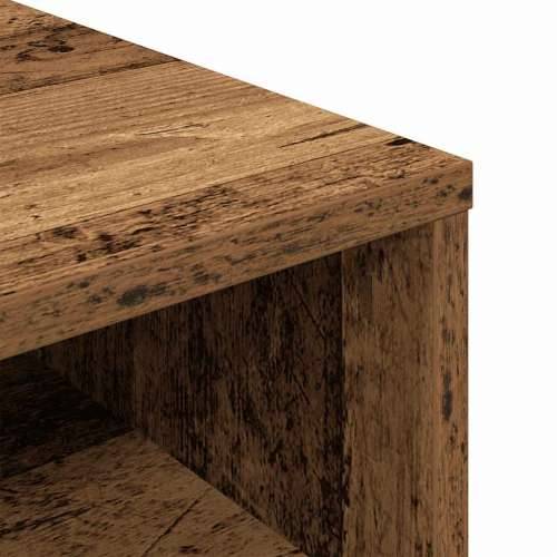 Ormarić za knjige boja drva 34x31x80 cm konstruirano drvo - Staro drvo 34 x 31 x 80 cm 1 Cijena