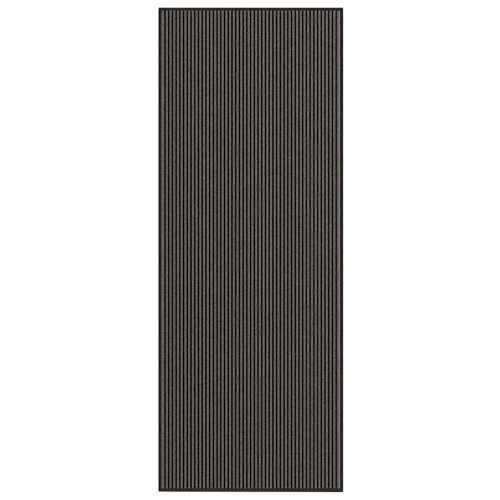 Otirač prugasti crni i sivi 115 x 300 cm - 115 x 300 cm 1 Cijena