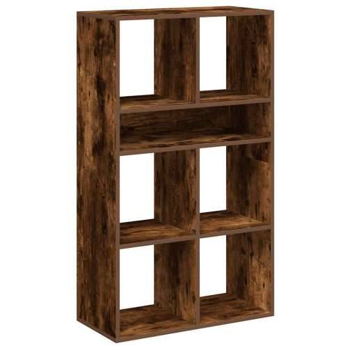 Ormarić za knjige boja dimljenog hrasta 66x31x112 cm drveni - Dimljeni hrast 66 x 31 x 112 cm 1 Cijena