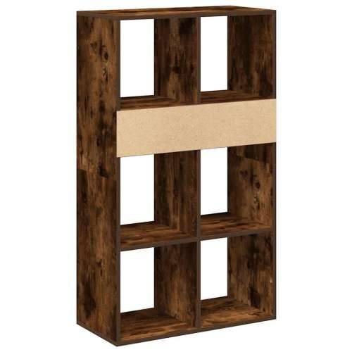 Ormarić za knjige boja dimljenog hrasta 66x31x112 cm drveni - Dimljeni hrast 66 x 31 x 112 cm 1 Cijena