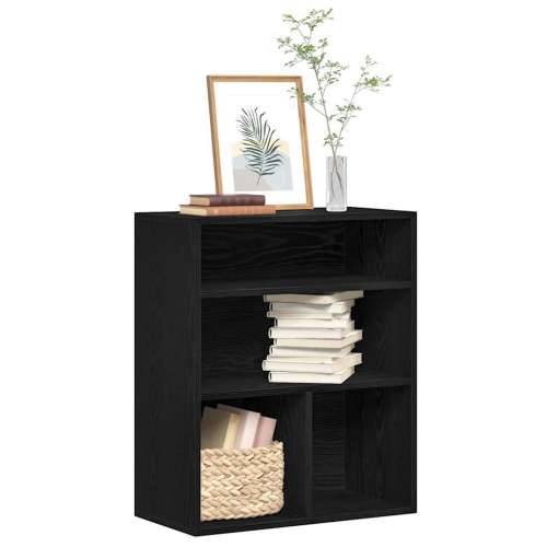 Ormarić za knjige crni 60x30x71,5 cm konstruirano drvo - Crna 60 x 30 x 71.5 cm 1 Cijena
