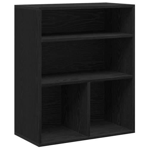 Ormarić za knjige crni 60x30x71,5 cm konstruirano drvo - Crna 60 x 30 x 71.5 cm 1 Cijena