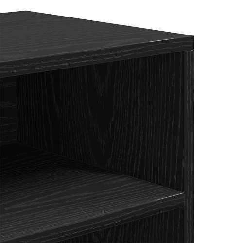 Ormarić za knjige crni 60x30x71,5 cm konstruirano drvo - Crna 60 x 30 x 71.5 cm 1 Cijena