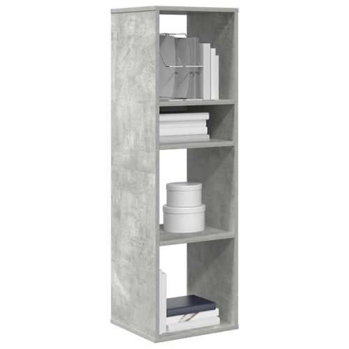 Ormarić za knjige boja betona 34x31x112 cm konstruirano drvo - Beton siva 34 x 31 x 112 cm 1 Cijena
