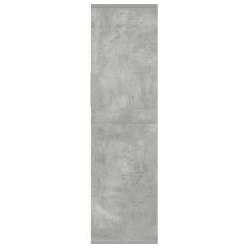 Ormarić za knjige boja betona 34x31x112 cm konstruirano drvo - Beton siva 34 x 31 x 112 cm 1 Cijena
