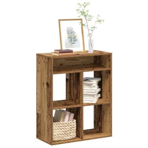 Ormarić za knjige boja drva 66x31x80 cm konstruirano drvo - Staro drvo 66 x 31 x 80 cm 1 Cijena