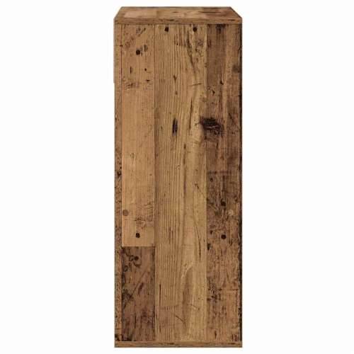 Ormarić za knjige boja drva 66x31x80 cm konstruirano drvo - Staro drvo 66 x 31 x 80 cm 1 Cijena
