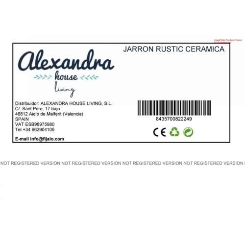 Vrč Alexandra House Living Smeđa Keramika 27 x 57 x 27 cm Cijena