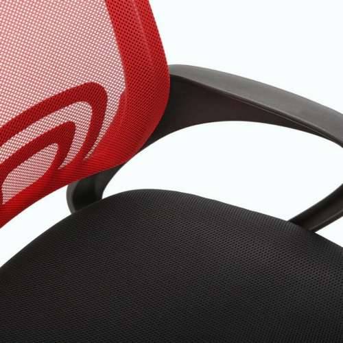 Uredska stolica Versa Crna Crvena Pisana 51 x 58 cm Cijena