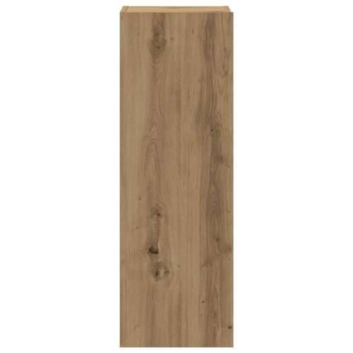 4-dijelni zidni TV ormarić Artisan hrast izrađen od drveta - hrast artisan 1 160 cm Cijena