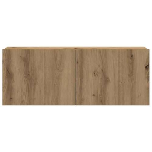 5-dijelni zidni TV ormarić Artisan hrast izrađen od drva - hrast artisan 1 160 cm Cijena