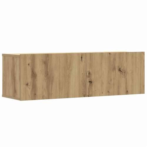 6-dijelni zidni TV ormarić Artisan hrast izrađen od drva - hrast artisan 6 90 cm Cijena