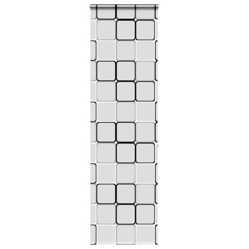 Rolo zavjesa za tuš s kazetom 70x240 cm širina tkanine 66 cm - Četvrtasto 70 x 240 cm s kazetom Cijena