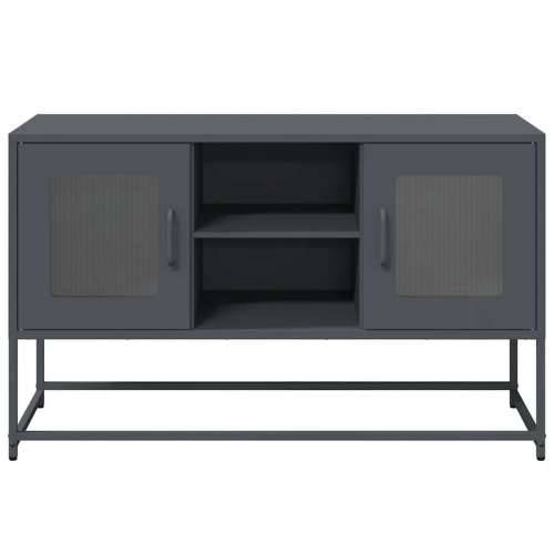TV ormarić antracit 100,5x39x60,5 cm čelični - Antracit 1 100.5 cm Cijena