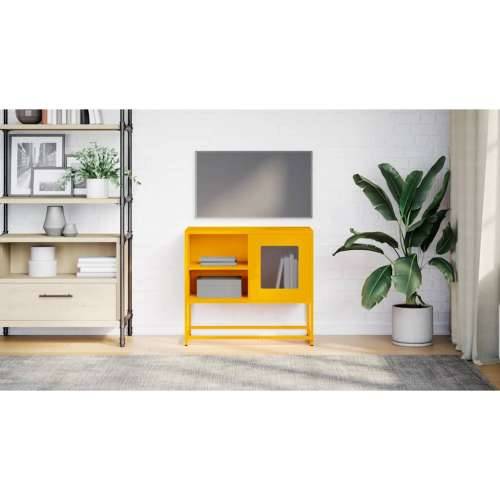TV ormarić boja senfa 68x39x60,5 cm čelični - žuta boja senfa 1 68 cm Cijena