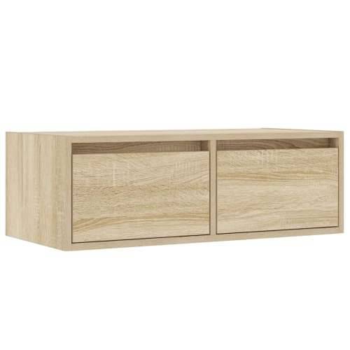 TV ormarić s LED svjetlima boja hrasta sonome 75x35,5x25 cm - sonoma hrast 1 75 cm Cijena