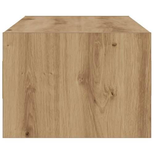 TV ormarić s LED svjetlima boja artisan hrasta 100X35,5x25 cm - hrast artisan 1 100 cm Cijena