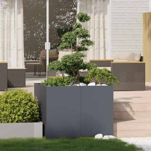 Sadilica antracit 100x100x80 cm od čelika - Antracit 100 x 100 x 80 cm 1 Cijena