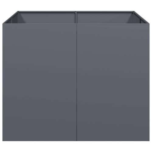 Sadilica antracit 100x100x80 cm od čelika - Antracit 100 x 100 x 80 cm 1 Cijena