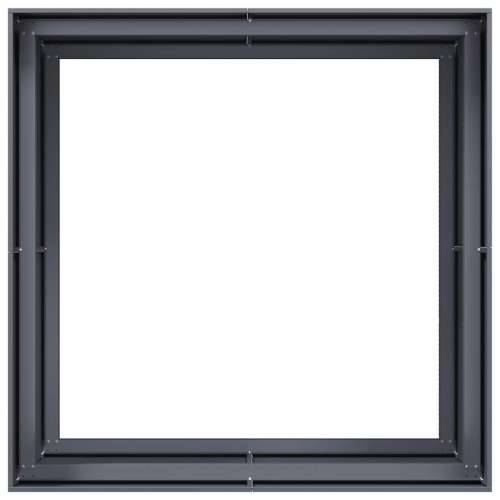 Sadilica antracit 100x100x80 cm od čelika - Antracit 100 x 100 x 80 cm 1 Cijena