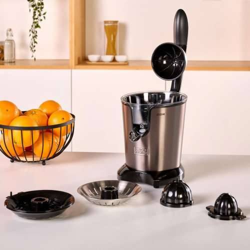 Električni sokovnik Black & Decker ES9240080B Crna Siva 350 W 650 ml Cijena